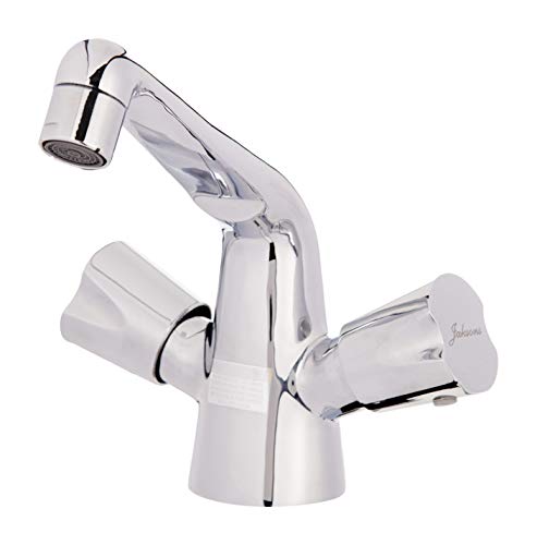 Jaksons Kent Jkt 1509 Brass Centre Hole Basin Mixer (Chrome)