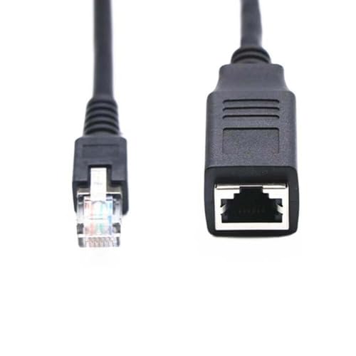 GXMRHWY RJ12 Cable 6P6C Male to Female Telephone Ethernet Adapter Cable Converter Socket 2Meter