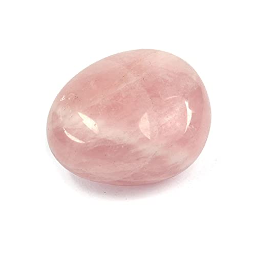 Image of Reiki Crystal Products Natural Rose Quartz Brazilian Tumble Stone Raw Rough Stones for Reiki Healing and Crystal Healing Tumbled Stone (Color : Pink)