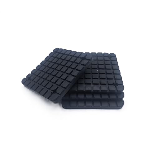 XDYFYY Lift pad 2 Post Lift Rubber Pads Lift Square Rubber Arm Pads for Globe BendPak and Danmar 2-Post Car Lifts 4-Piece Set