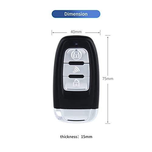 EASYGUARD EC003 Rolling Code Smart Key PKE Sistema de alarma pasiva sin llave para coche con botón de arranque remoto