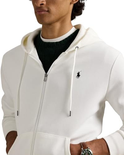 Image of POLO RALPH LAUREN mens Double-knit Full Zip Hoodie