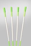 60' FLUORESCENT GREEN 200 Driveway Markers, Reflective Snow Stakes, Plow Stakes,5/16' Thick X 60'...