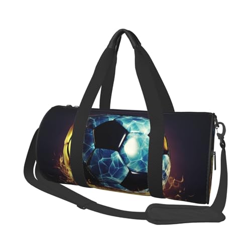 Sac de sport noir en toile pour homme et femme taille unique