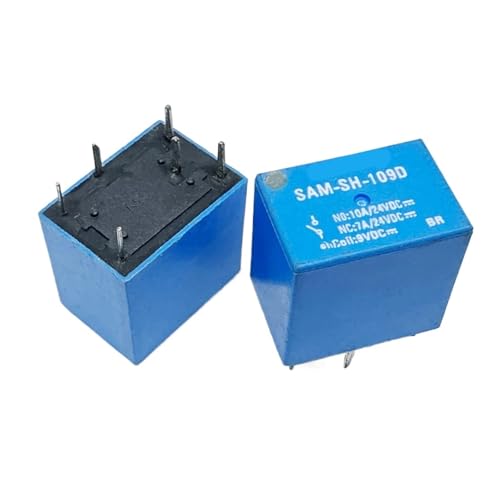 Relais 6 pins SAM-SH-109D avec isolation haute performance pour PCB