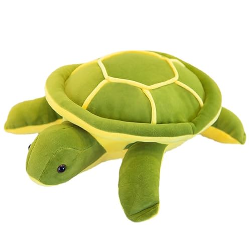 Monwssoe Animales de Peluche, Tortuga de Peluche de 21.6 Pulgadas, Tortuga, Animal de, Suave y cómoda Almohada de Tortugas para niños, niñas, Novia, cumpleaños