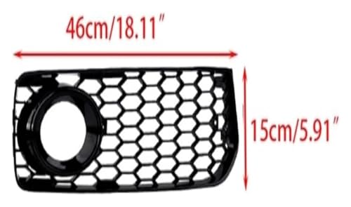 Garniture couverture calandre centrale pour restyling de calandre voiture - 2