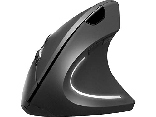 Sandberg Wired Vertical Mouse, Souris Filaire Ergonomique, DPI Réglable Jusqu'à 2400, Souris D'ordinateur pour Bureau, Études De Jeu, Plug & Play, Souris PC Filaire, 6 Boutons, pour Windows et Mac