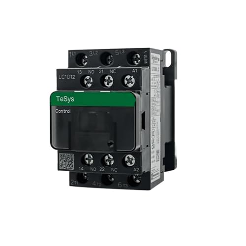 Contacteur AC tripolaire LC1D12 220V interrupteur moteur triphasé 3P