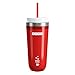 Zoku Red Iced Coffee Maker, Travel Mug