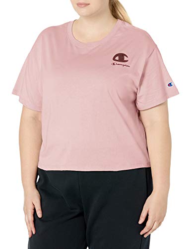 Image of Champion Women's Cropped T-Shirt, Classic Cropped Tee Shirt for Women,Crop Top T Shirts For Women