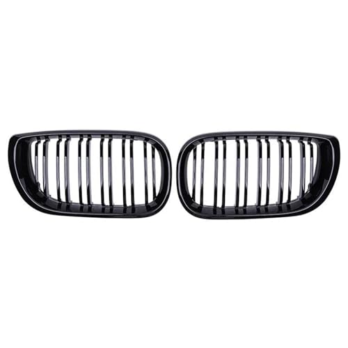 Calandre avant voiture à double lamelle pour BMW E46 4 portes améliorant le look de course