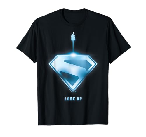 Superman (2025) Look Up Shield 2 Camiseta