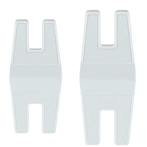 Prensatelas Plástico 2 Piezas Máquina Coser Prensatelas Pie Máquina Coser Prensatelas para Coser Prensatelas Dobladillos Teflón Prensatelas Prensatelas Antiadherente Coser para la máquinas de Coser Cover