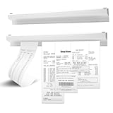 Porta Comandero Hosteleria Aluminio Autoadhesivo Clip Porta Tickets Soporte Comandero Metalico Restaurante Barra Porta Comandas para Sujeción de Notas para Restaurant Cafes Pubs Bars, 2Pcs 30cm