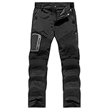 UGLY FROG UFHTrousers01 Herren Wanderhose Wasserdicht Trekkinghose Abnehmbar Zip Off Outdoorhose Schnell Trockend Leicht Camping Softshellhose Sommer Funktionshose 19116