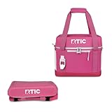 RTIC 28 Can Everyday Cooler, Soft Sided Portable Insulated Cooling for Lunch, Beach, Drink, Beverage, Travel, Camping, Picnic, for Men and Women, Very Berry