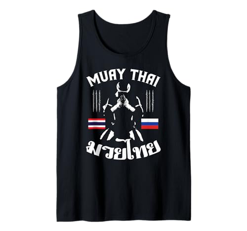 Muay Thai Russia Bandiera Russa Maglietta Thai Boxe Regalo Canotta