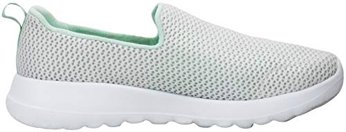 Image of Skechers Women's Go Walk Joy Walking Shoe, White /Mint, 7.5 M US