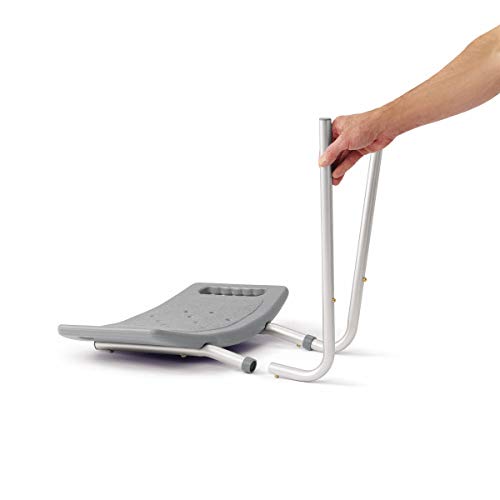 Medline Tub Transfer Bench With Anti-Slip Suction Feet, Lightweight For Easy Movement, For Use As A Shower Bench Or Bath Seat #TOP2