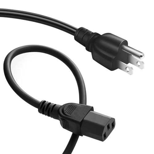 5Ft Universal 3 Prong AC Power Cord