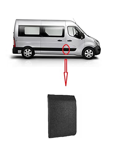 Poteau de Porte Panneau de Moulure Bande Baguette Latérale Droit (Châssis court) compatible pour Master III, Movano B, NV400 2010-2019 Cover