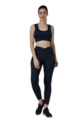 Image of Sports Bra & Legging Set for Women - Gym & Workout Tracksuit - Stretchy, Moisture-Wicking Activewear