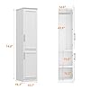 FUFU&GAGA Narrow Wardrobe Closet with 2 Doors, Mod... #1