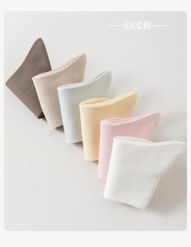 Image of Comfortable and breathable cotton women's ankle round neck socks (US, Numeric, 6, 10, Regular, Regular, 1, khaki)