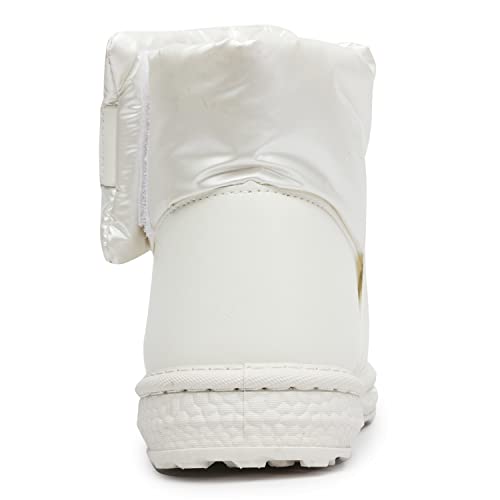 Stylein Women's Classic Hook And Loop Ankle Boot Short Winter Warm Snow Boots #TOP3