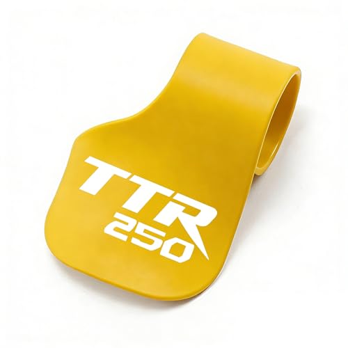 Poignée de guidon pour Yamaha TTR250 avec clip d'accélérateur jaune