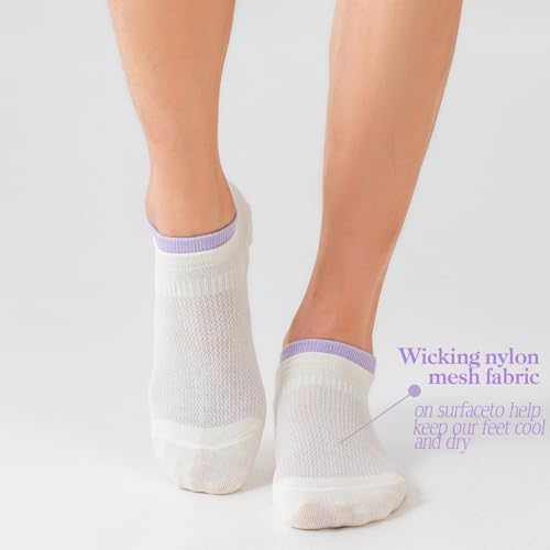 4-6 Pack Running Ankle Socks Low Cut Liner No Show Athletic Sport Tab Socks2