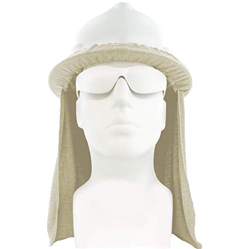 BENCHMARK FR Flame Resistant Hard Hat Neck Shade - Sol Shade (Beige)