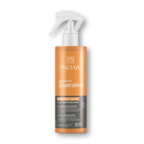 Inoar, Recarga de Queratina Líquida Reconstrutora com Brilho e Resistência 200ml