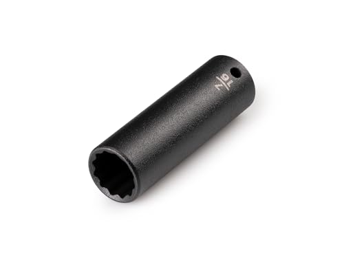 Image of TEKTON 1 /4 Inch Drive x 7 /16 Inch Deep 12-Point Impact Socket | SID03211