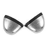 [POPETPOP] 1ペア対の鉄製トーカバー 靴用 防砸防刺穿 靴用 頑丈なトーインサ