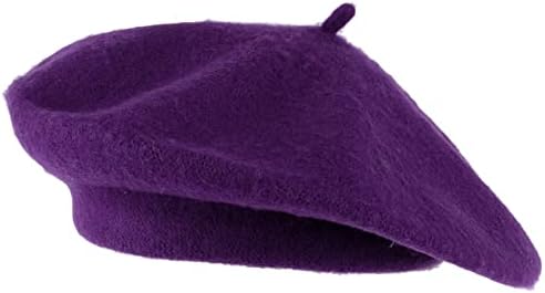 Hat To Socks Wool Blend French Beret for Men and Women in Plain Colours