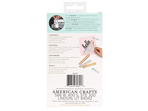 We R Memory Keepers 0633356606918 Foil Quill-Standard Tip Pen (6 Piece), Multi