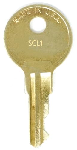 Sandusky SCL1 - SCL50 File Cabinet Replacement Key Series SCL34
