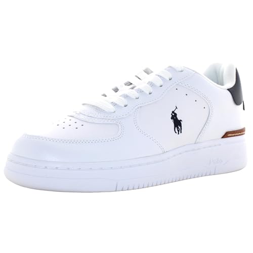 POLO RALPH LAUREN 809891791 MASTERS CRT Zapatillas Bajas Hombre Blanco