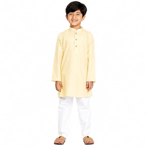 Image of Chandrakala Kids Kurta Pajama Set for Boys, Ethnic Wear for Diwali Eid & Weddings