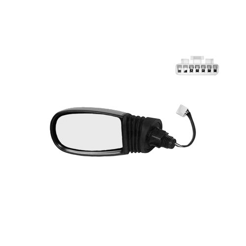 VAN WEZEL 1620807 Specchietto retrovisore esterno Specchio completo convesso per regolazione elettrica specchio termico Sx Compatibilità con FIAT PUNTO 188
