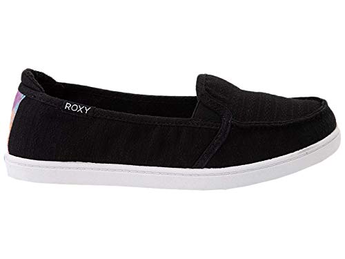 Roxy Womens Minnow Sneaker, Armor/Black,10
