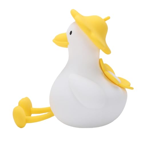 Lámpara de mesa de noche LED con forma de pato recargable miniatura 3