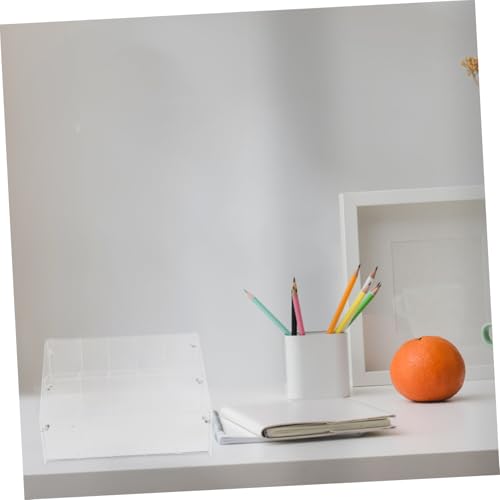 Rangement pinceaux et crayons acrylique pour coiffeuse moderne et bureau - 7