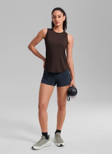 Image of CRZ YOGA Lightweight Racerback Tank Top
