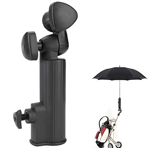 Porte-Parapluie Chariot de Golf, Support de Parapluie pour Chariot de Golf, Réglables Chariot de Golf Porte-Parapluie Universel Support de Parapluie pour Golf Cart, Poussette, Fauteuil roulant