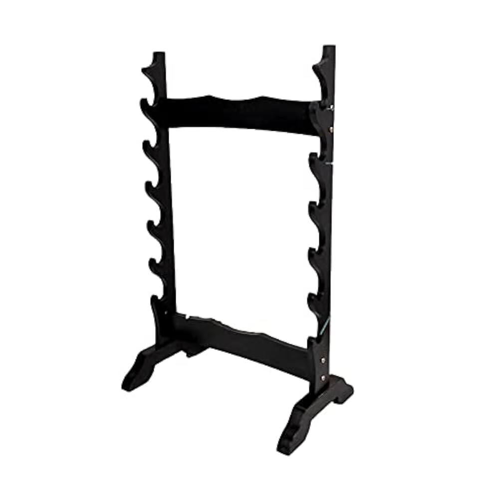 Amazon | AKEZ 刀掛け 置き式 木製 壁掛け 木刀 模造刀 彫り台