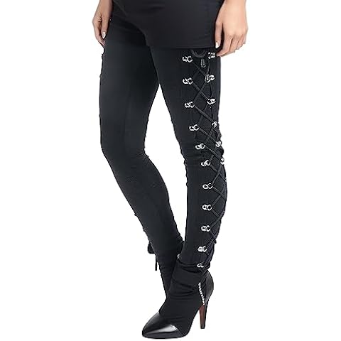 Pantalon Steampunk Femme Élastique Cover