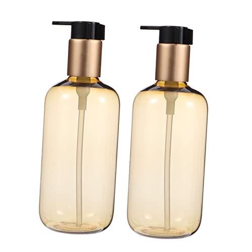 OUNONA 2Piezas Loción Unidades Dispensadores Portátiles de Cosméticos y Doméstico Fabricadas con Material Seguro